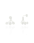 Ear Jacket Pontos Ovais Lisos 2.0 cm