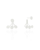 Ear Jacket Pontos Ovais Lisos 2.0 cm
