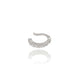 Piercing Cravejado Cristal Ródio Branco