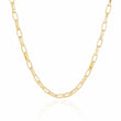 Choker Elos 11.5 x 5.5 MM Banhado a Ouro 18K