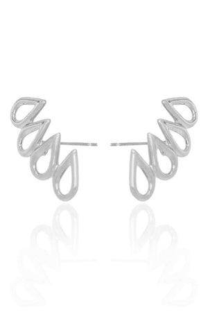 Ear Cuff Gotas Vazadas Lisa