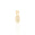 Pingente Filho Menino Cravejado Cristal 1.5 cm Banhado a Ouro 18K