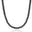 Choker Hematita Grafite 6 mm Banhado a Ouro 18K