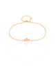 Pulseira Veneziana Bola Lisa 6 mm Banhado a Ouro 18K