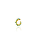 Piercing Fake Gotas Cravejadas Turmalina