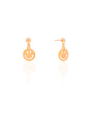 Brinco Infantil Sorriso 2.0 cm Banhado a Ouro 18K
