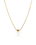 Choker Veneziana Pingente Bolinha Lisa