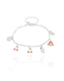Pulseira Frutas Coloridas e Cristais