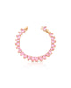 Pulseira Riviera Gota Fucsia Rosa com Fecho Gaveta Click