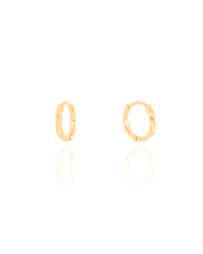 Brinco Argola Torcida Lisa 1,5 cm