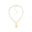 Choker Pérola Barroca Irregular com Pingente Gota