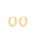 Brinco Argola Lisa 1.5 cm Banhado a Ouro 18K