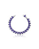 Pulseira Riviera Gota Ametista com Fecho Gaveta Click