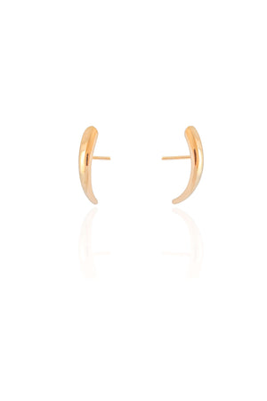 Ear Hook Liso Banhado a Ouro 18K