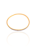 Pulseira Rivieira Turquesa 2 mm Maleável