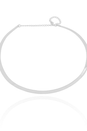 Aro Liso 5 mm Ródio Branco