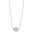 Gargantilha Veneziana Barroca Ródio Branco - 40 cm