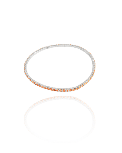 Pulseira Rivieira Marrom 2 mm Ajustável