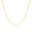 Choker Plaquinhas Redondas Lisas Banhado a Ouro 18K