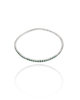 Pulseira Rivieira Turmalina 2 mm Ajustável
