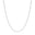 Choker Grumet Plaquinhas Ródio Branco - 33 cm