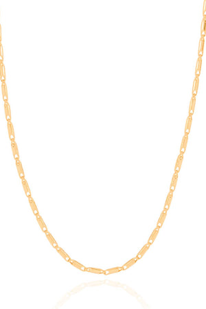 Gargantilha Masculina Longa Elos Palito Masculina 2 mm