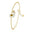 Pulseira Infantil Lhama Esmaltado Branco com Detalhes Coloridos