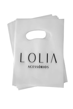 Kit 20 Sacolinhas Plásticas Mini