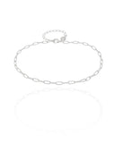 Pulseira Maculina Elos Retangular 3 mm