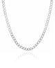 Choker Grumet Diamantada Lisa 5 mm - 35 cm