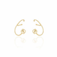 Ear Cuff Tarraxa Piercing Banhado a Ouro 18K