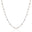 Choker Pérolas e Bolinhas Ródio Branco