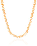 Choker Escamas 6 mm Banhado a Ouro 18K
