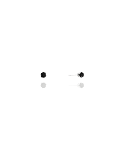 Brinco Ponto de Luz Preto 3 mm