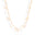 Choker Grumet Nylon com Pérolas Banhado a Ouro 18K