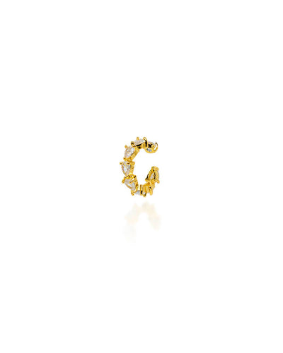 Piercing Fake Gotas Cravejadas Cristal