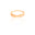 Anel X Cravejado Cristal Tamanho 21 Banhado a Ouro 18K