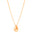 Gargantilha Veneziana Gota Lisa Banhado a Ouro 18K - 45 cm