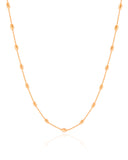 Choker Gomos 3 mm Banhado a Ouro 18K