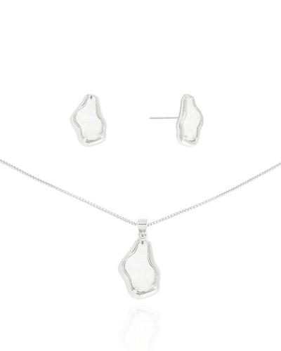 Conjunto Orgânico Resinado Branco Leitoso