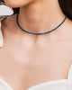 Choker Cristais Topázio London Banhado a Ouro 18K