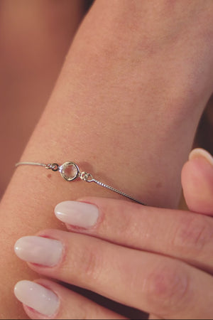 Pulseira Ponto de Luz Cristal