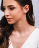 Piercing Entrelaçado Baguetes Cristal Banhado a Ouro 18K