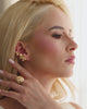 Brinco Ear Cuff Híbrido Bolinhas Irregulares Lisas