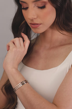 Gargantilha Veneziana Bolinhas Lisas 6 mm Banhado a Ouro 18K - 45 cm