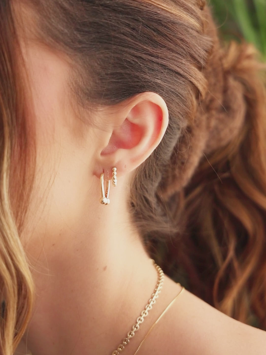 Chocker Corrente Modelo Cartier com Bolinha Lisa